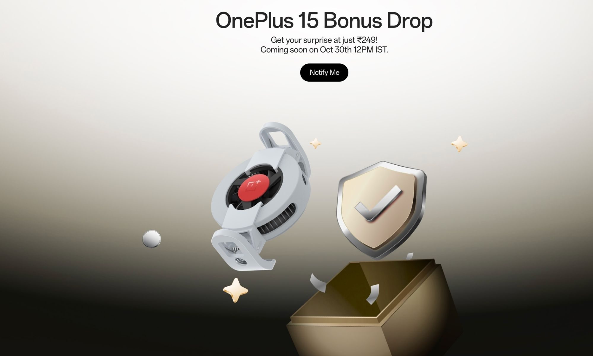 Pre-launch offer for OnePlus 15.