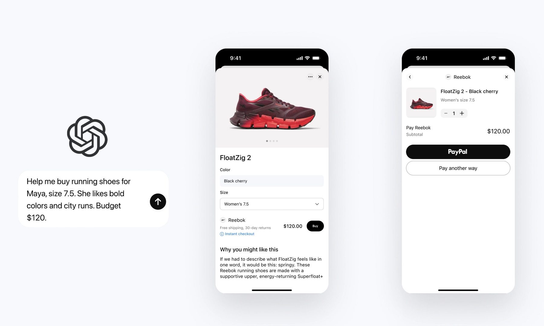 You'll be able to browse and buy inside ChatGPT with PayPal soon