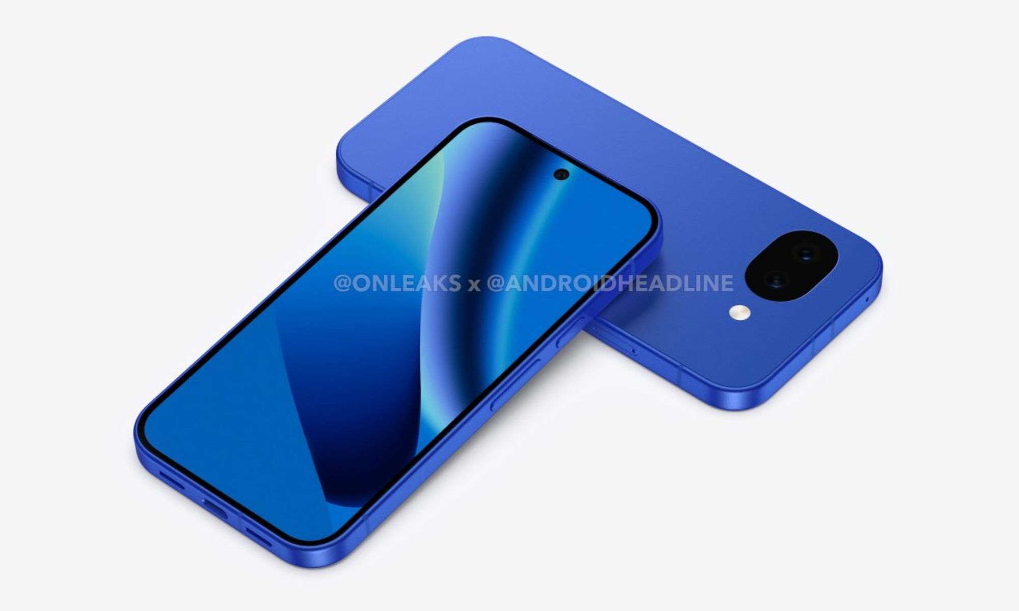 Google Pixel 10a CAD render.