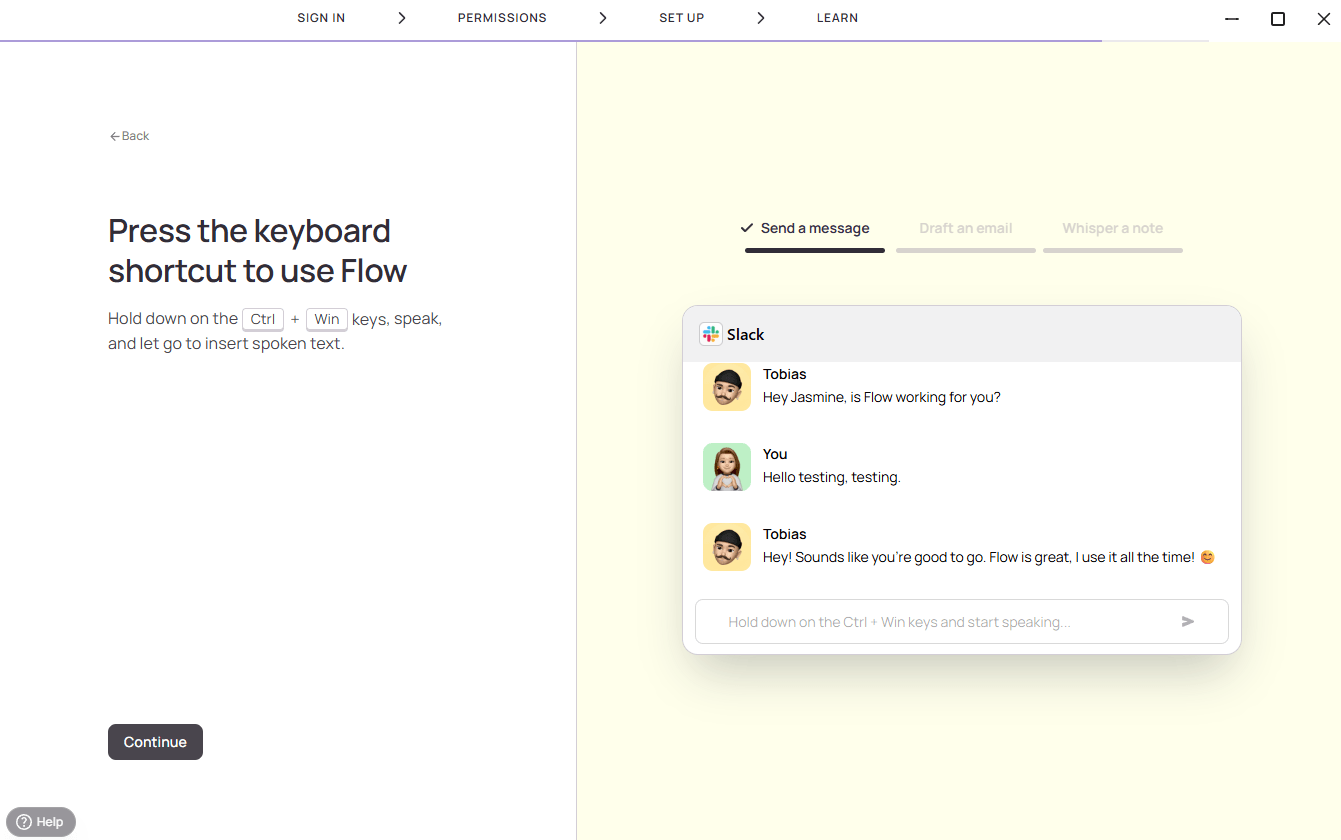 Flow tutorial