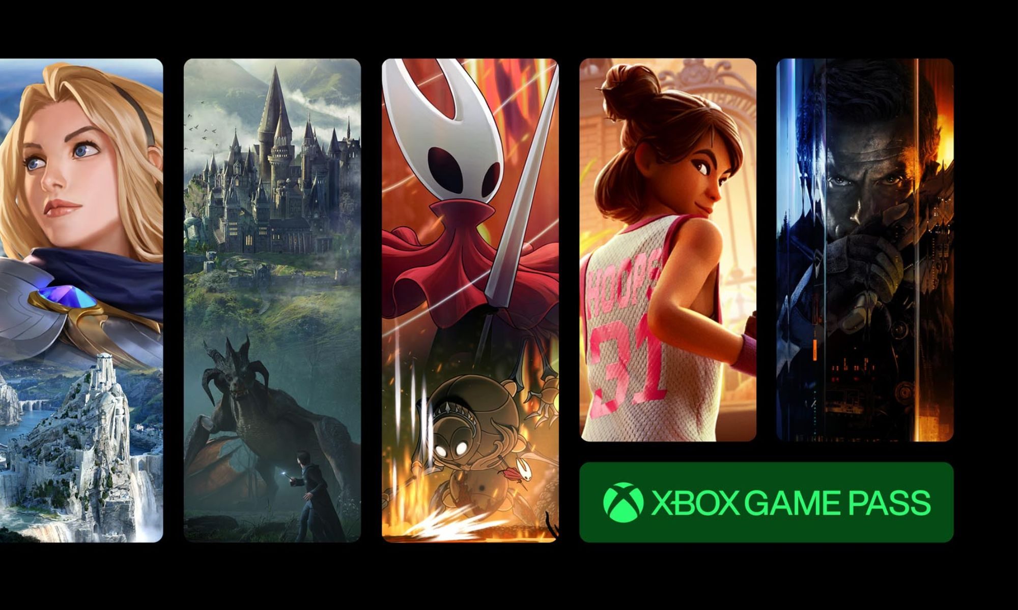Xbox Game Pass title page.