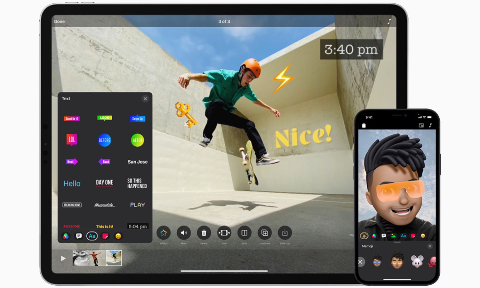 Clips video