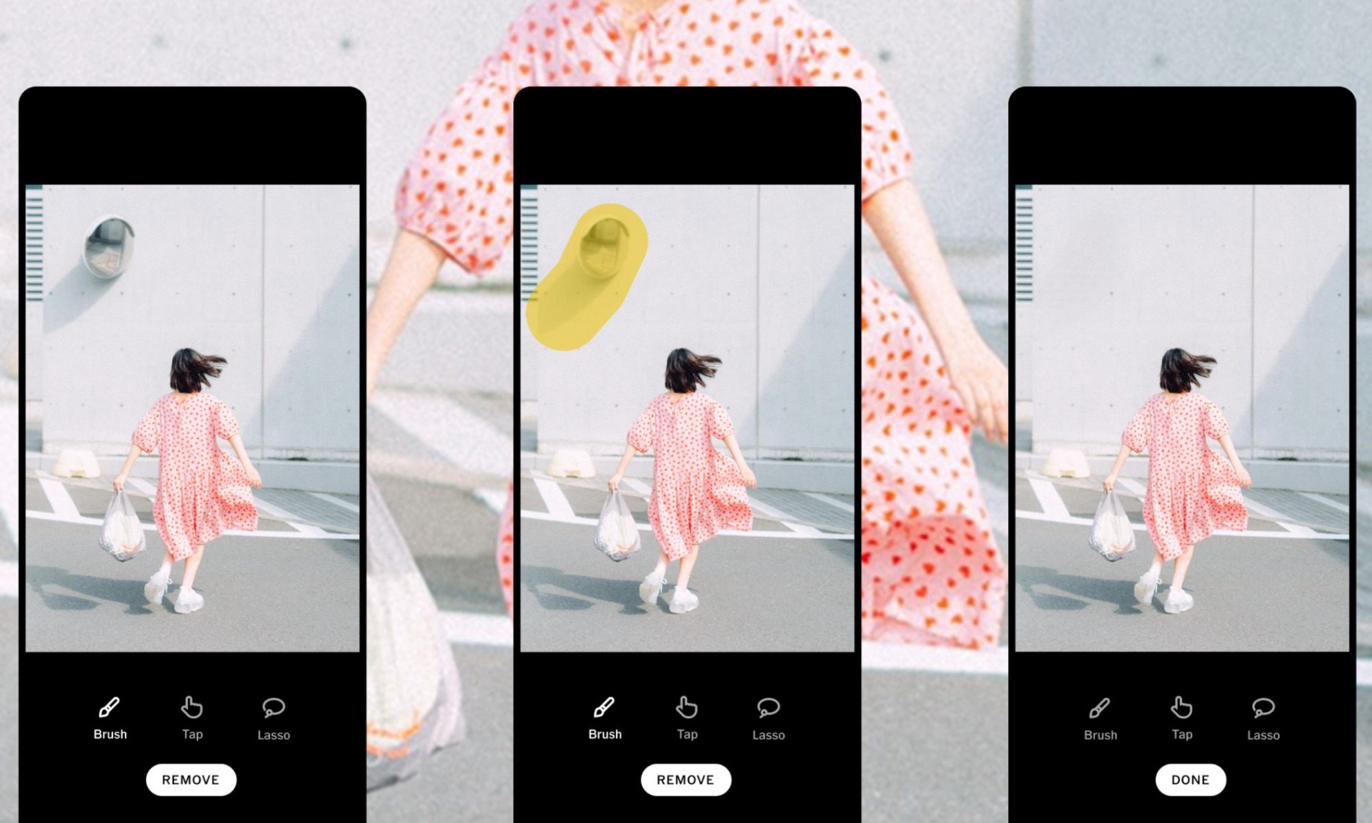 Editing in VSCO AI Lab.