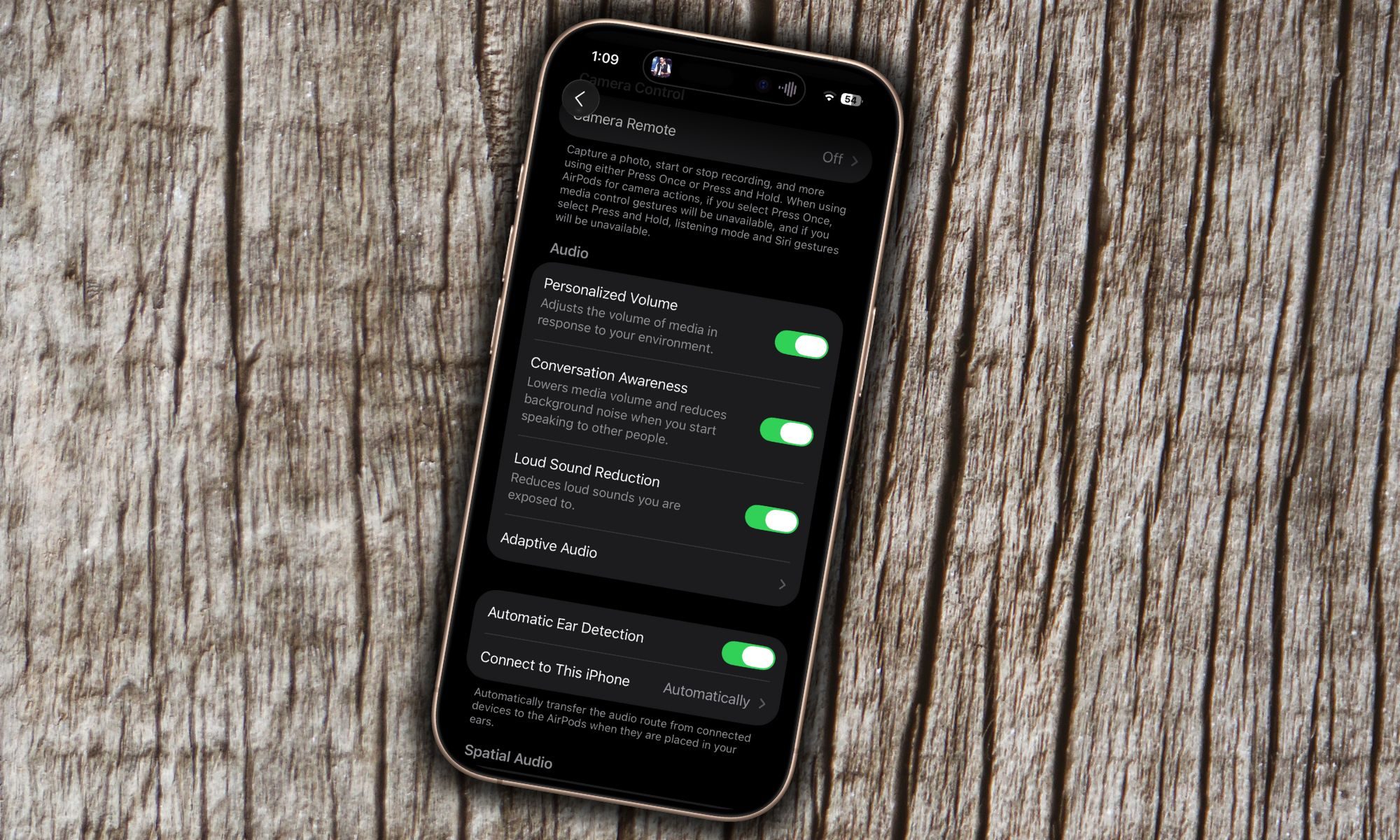 Personalization options with AirPods Pro 3.