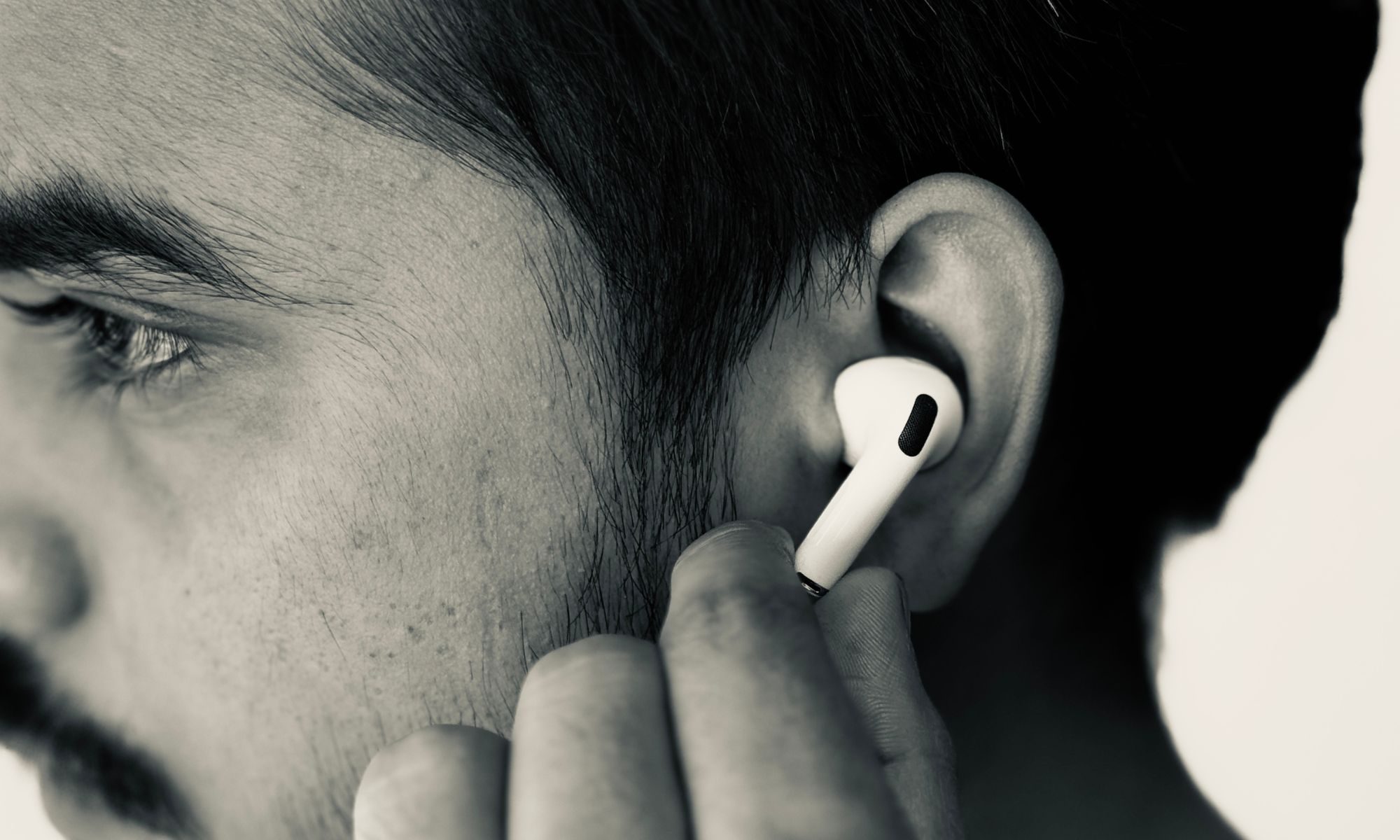 AirPods Pro 3 in-ear on a person