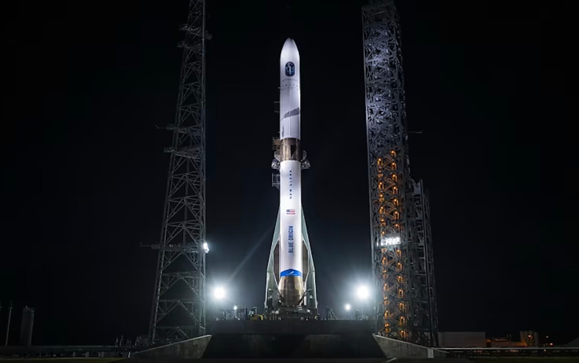 Watch Blue Origin test fire its rocket engines ahead of NASA's
