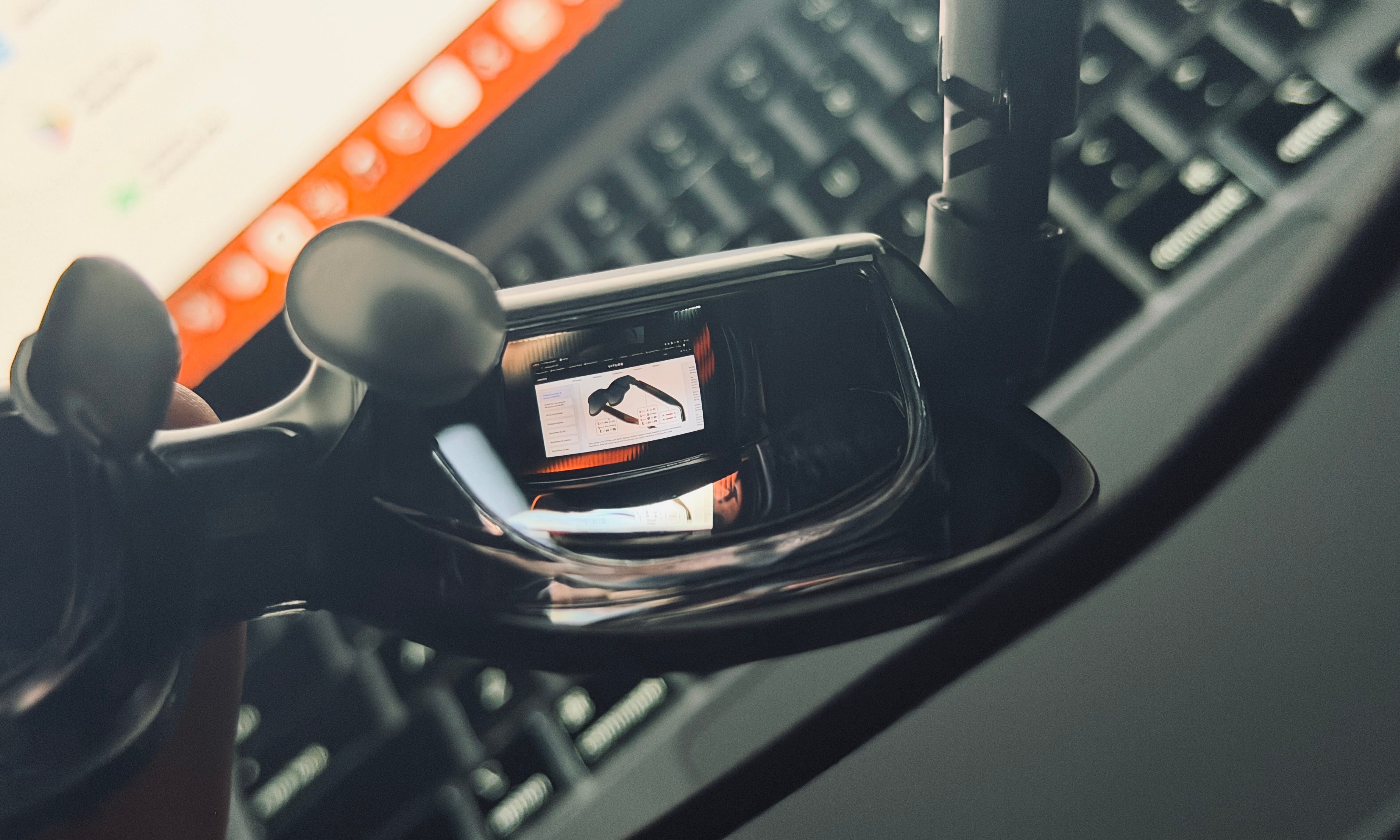 One display view of Viture Luma Pr XR Glasses