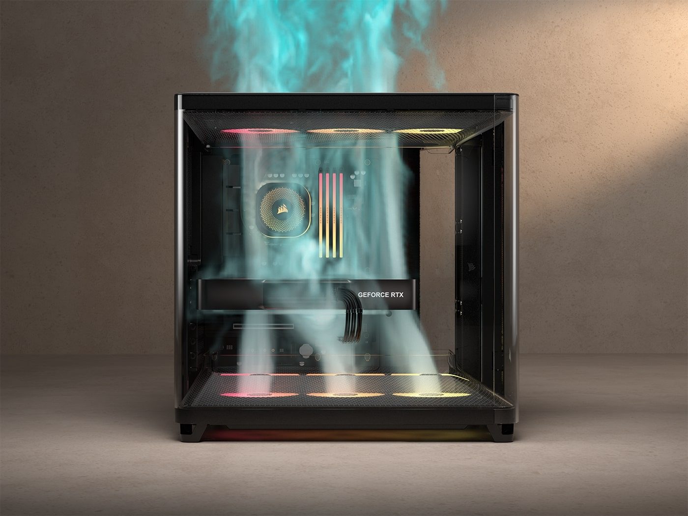Corsair Air 5400 main chamber airflow