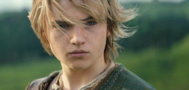 Benjamin Evan Ainsworth as Link in The Legend of Zelda.