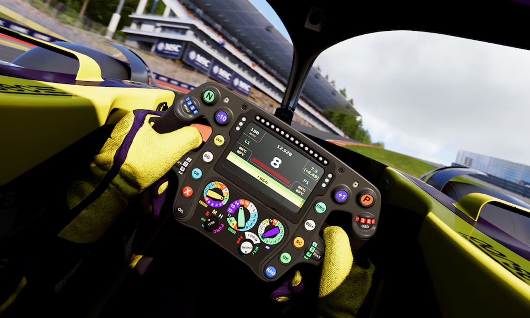 EA F1 25 Steering Wheel