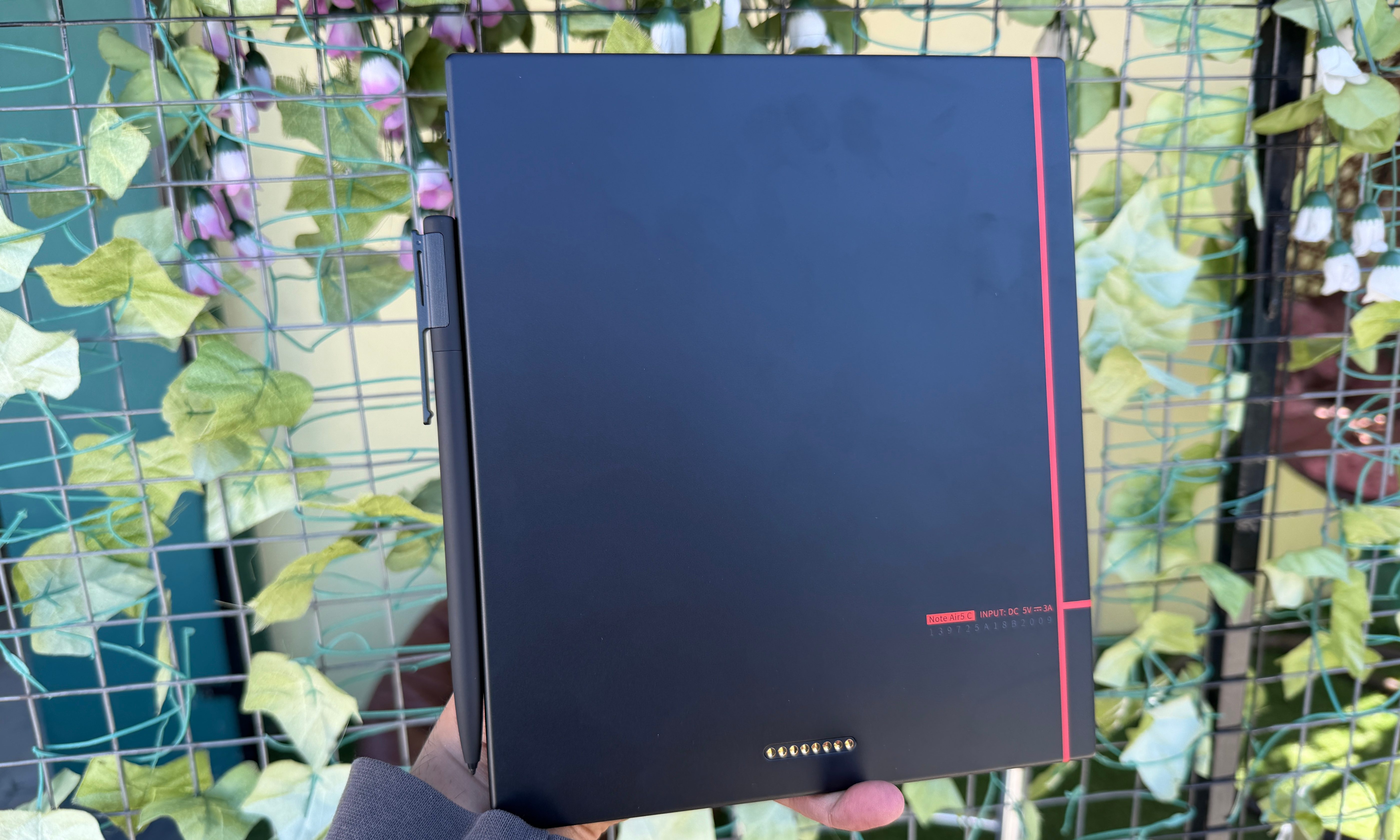Rear shell of Onyx Boox Air 5C.