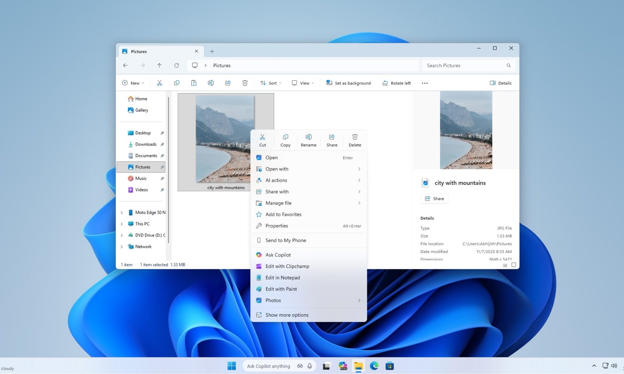 Windows 11 is about to make your right-click menu less painful to