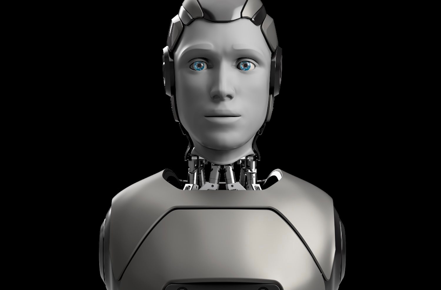 The AIDOL humanoid robot.