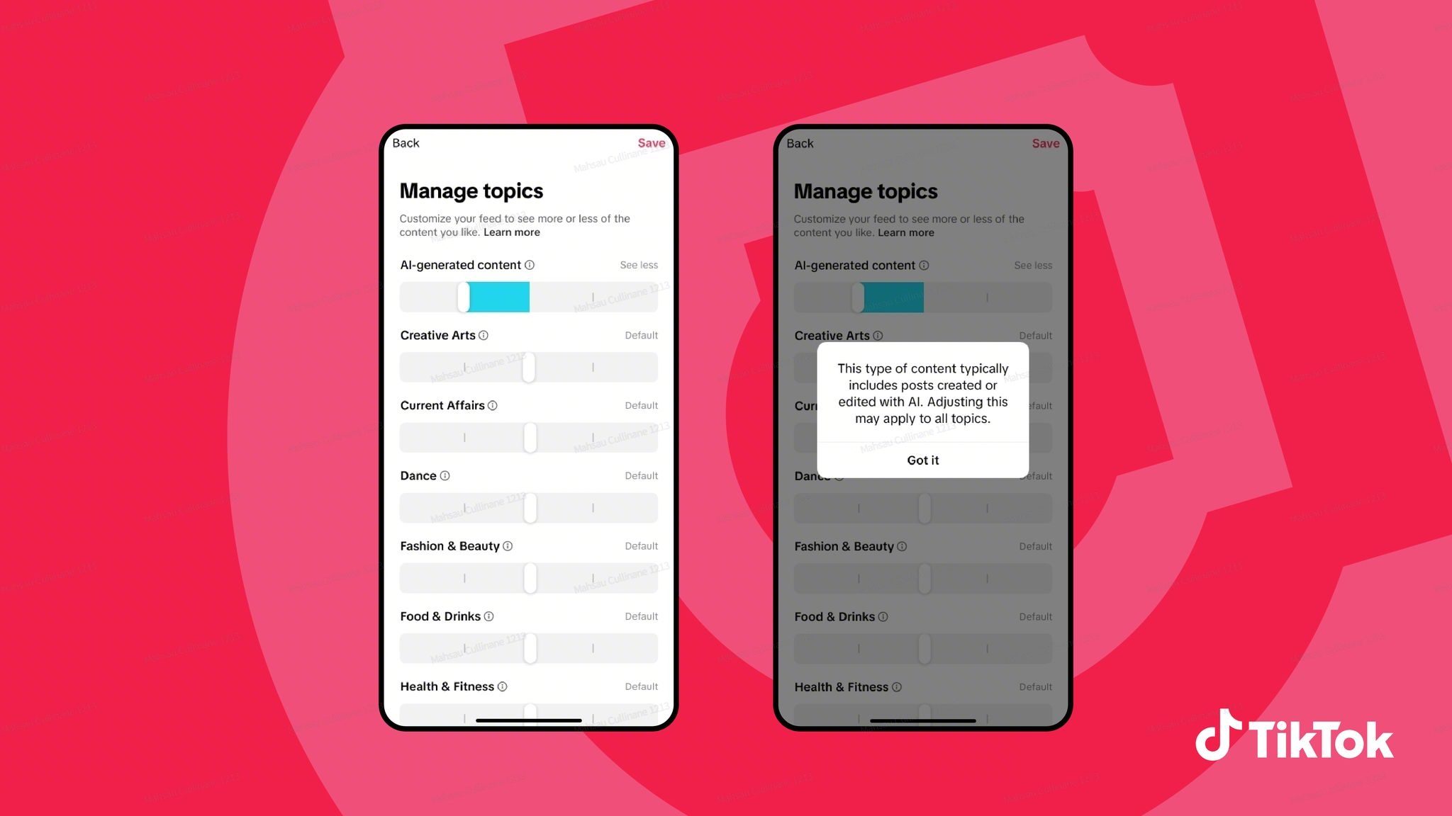tiktok-slider-for-managing-ai-content-on-feed