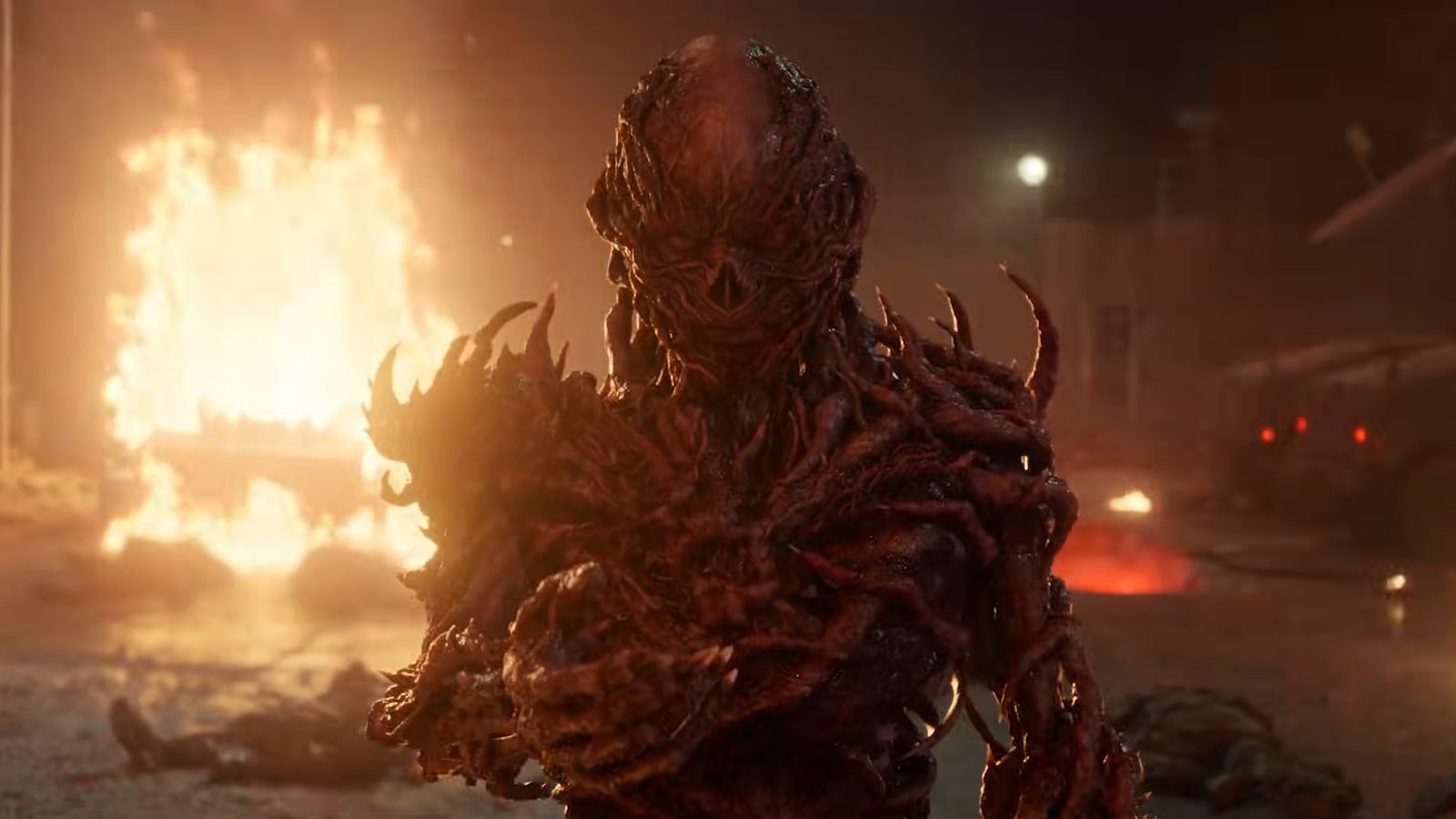 Jamie Campbell Bower as Vecna at Hawkins MAC-Z in Stranger Things season 5.