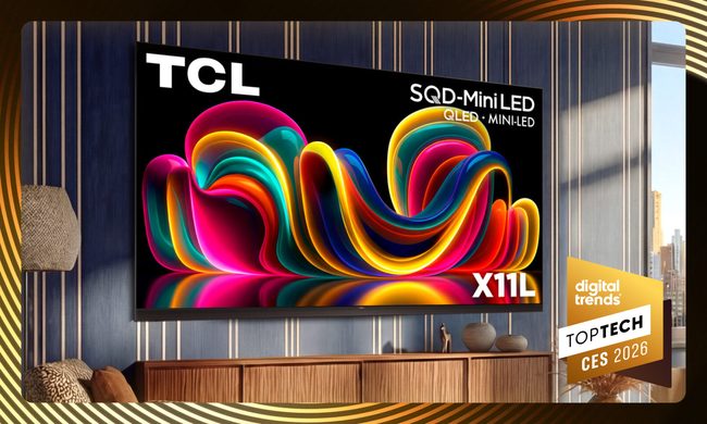 Digital Trends TopTech Award: TCL X11L SQD-Mini LED TV