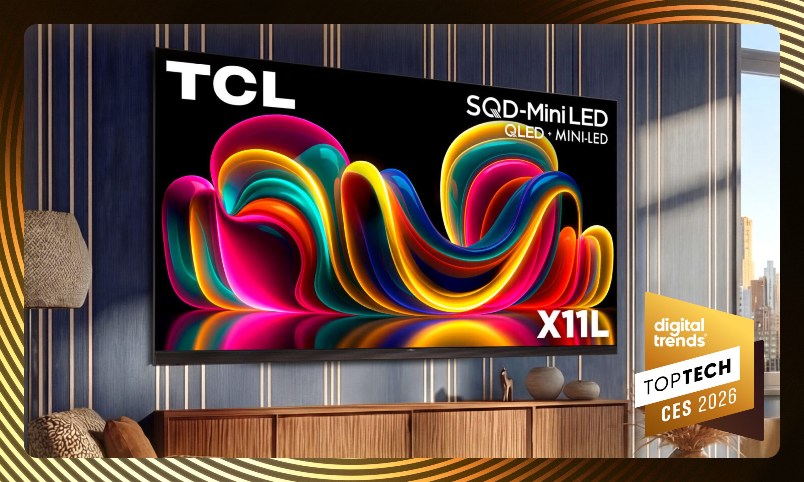 數字趨勢TopTech獎:TCL X11L SQD-Mini LED電視
