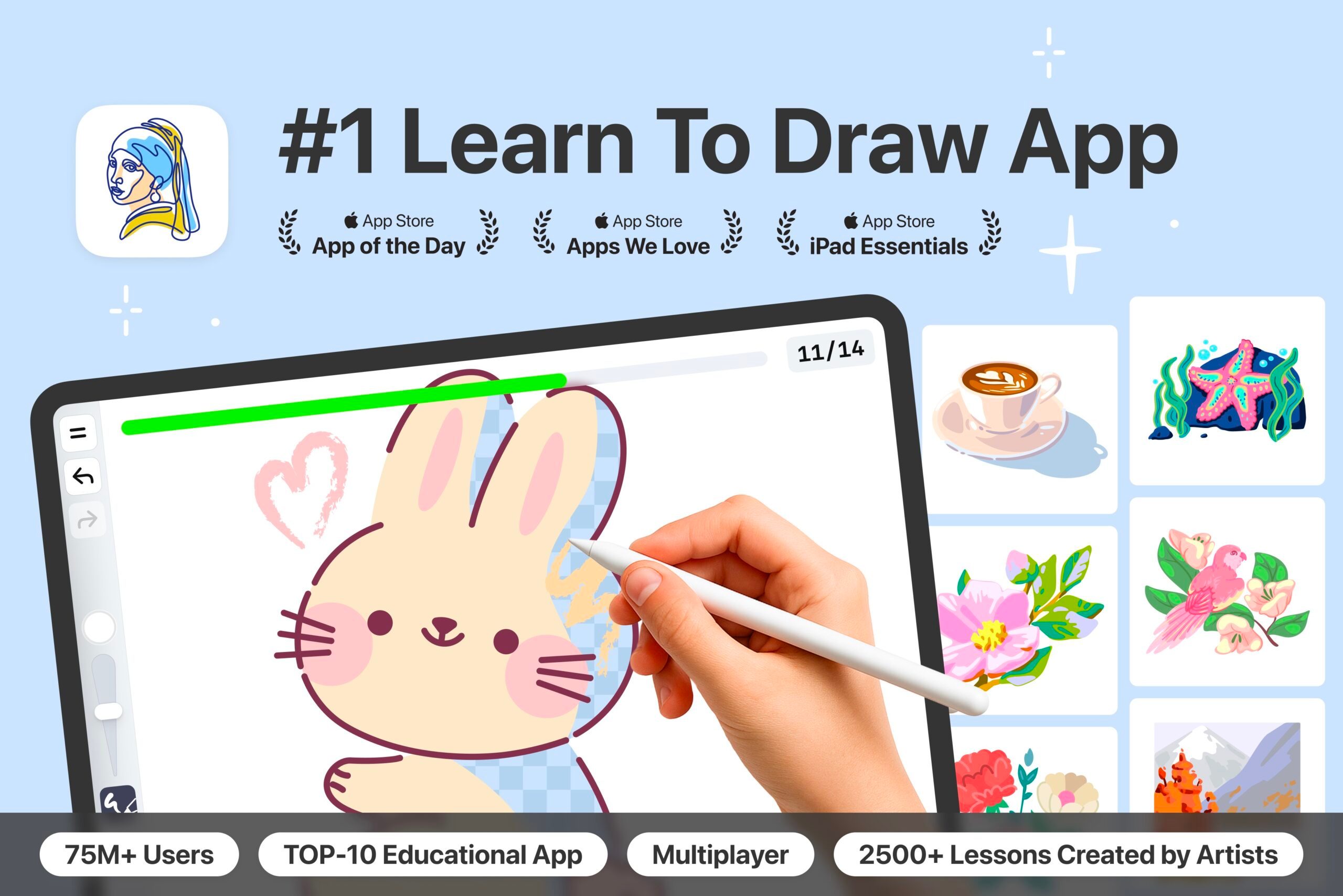 Meet the ArtWorkout app: The personal trainer for learning how to draw ...