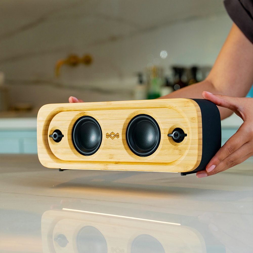 House of Marley's new Bluetooth speaker has a built-in bottle