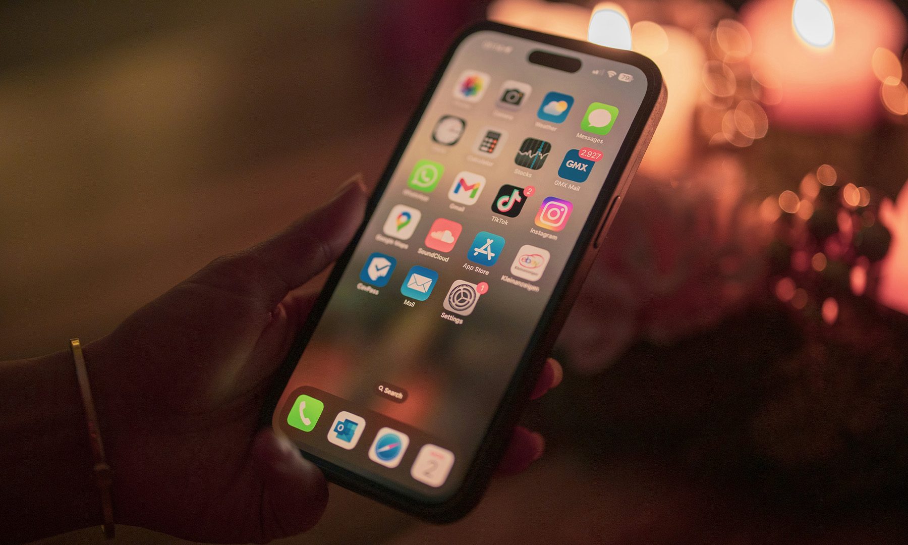 iphone home screen
