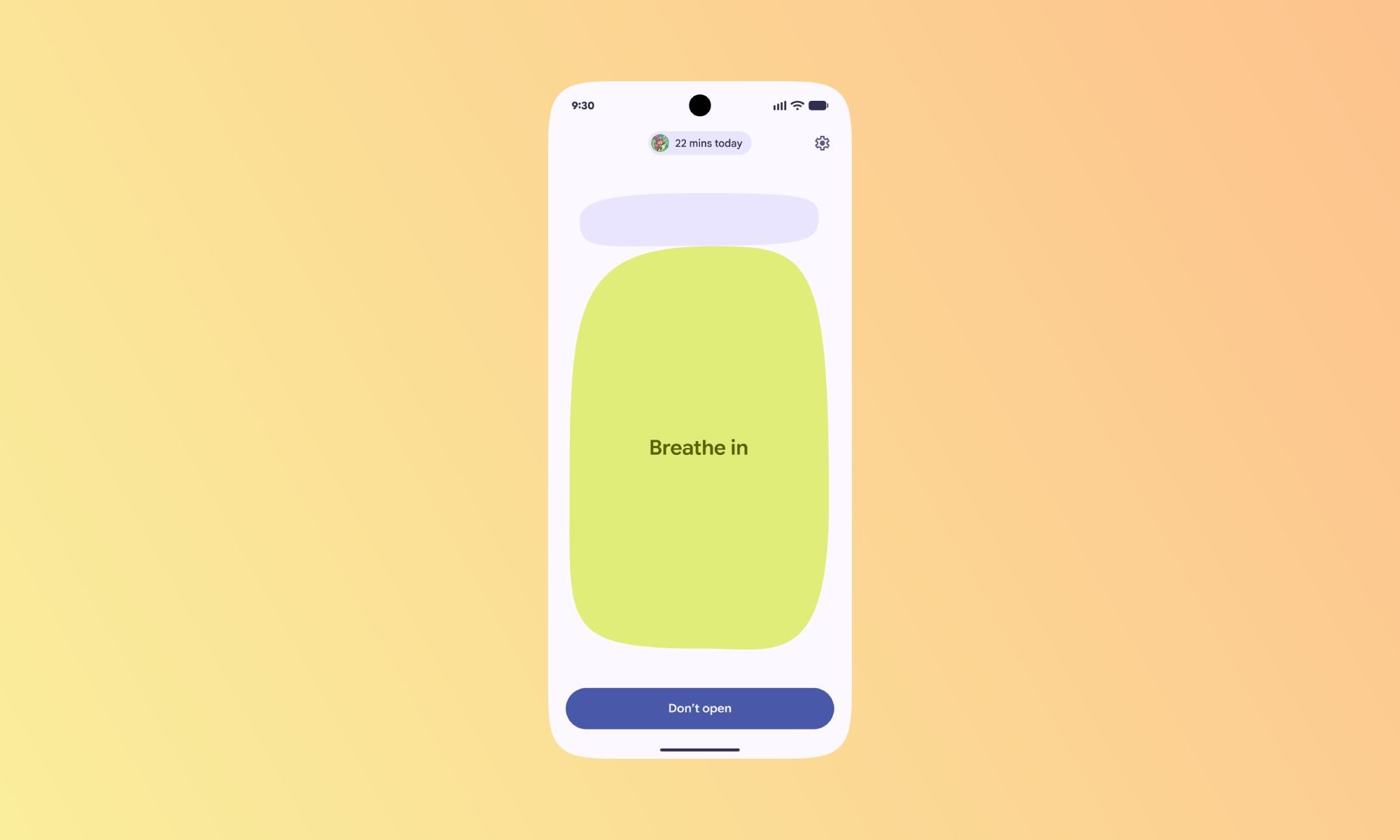 Android Pause Point screenshot.