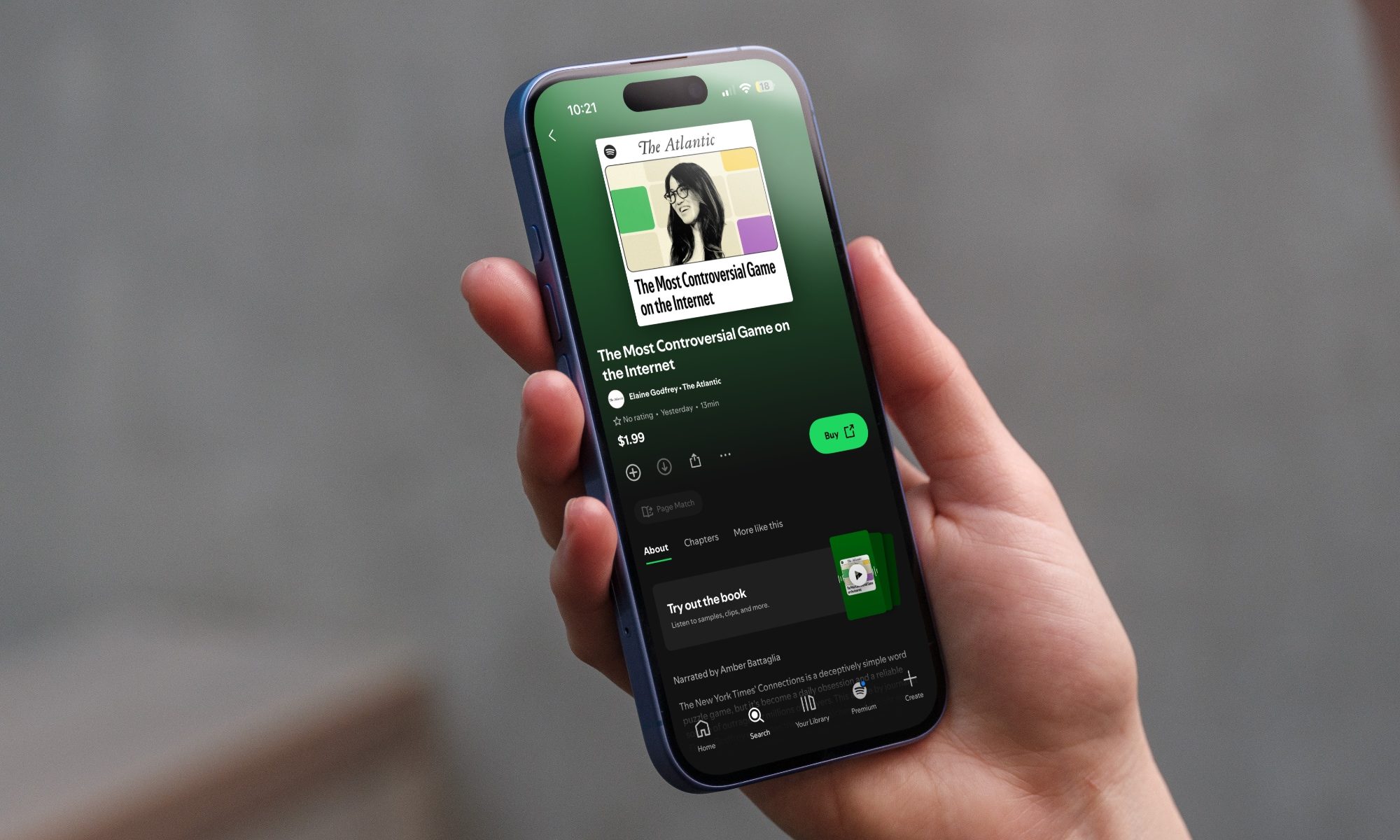 The atlantic article playing on spotify