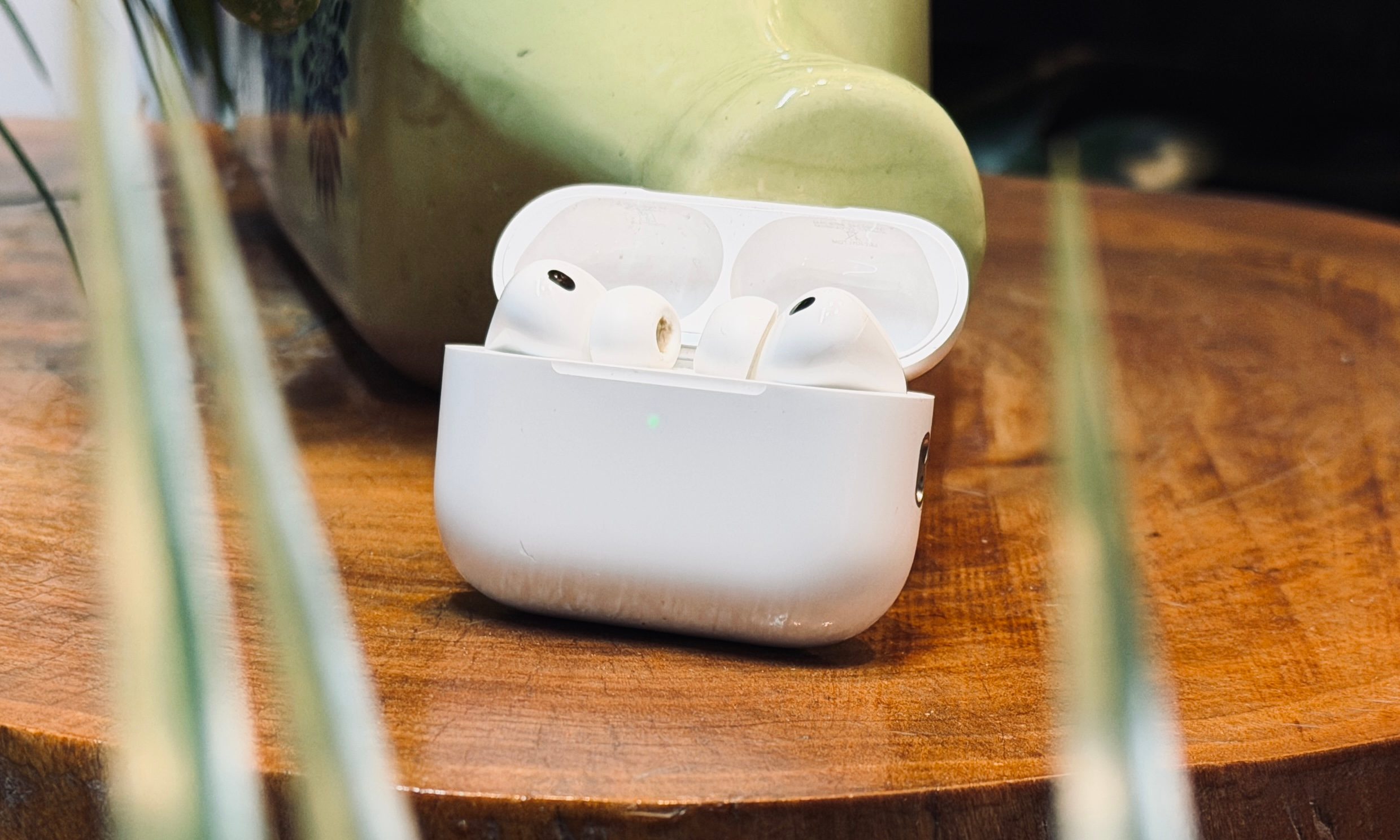 AirPods Pro 3 open in case