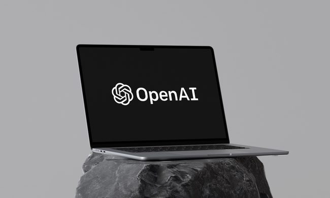 open ai logo on mac