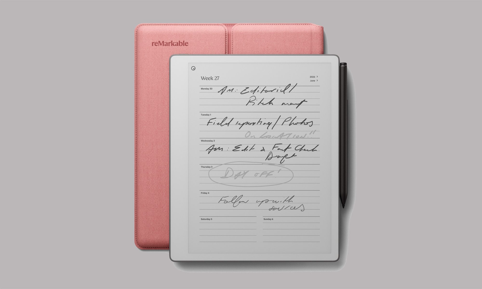 ReMarkable Paper Pure wants to be the only notebook you'll ever