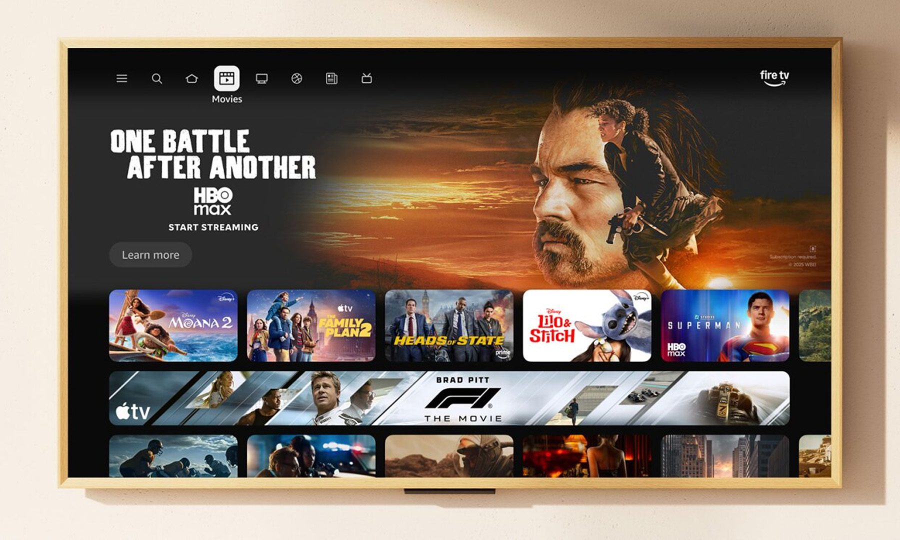 Amazon Fire TV interface New other