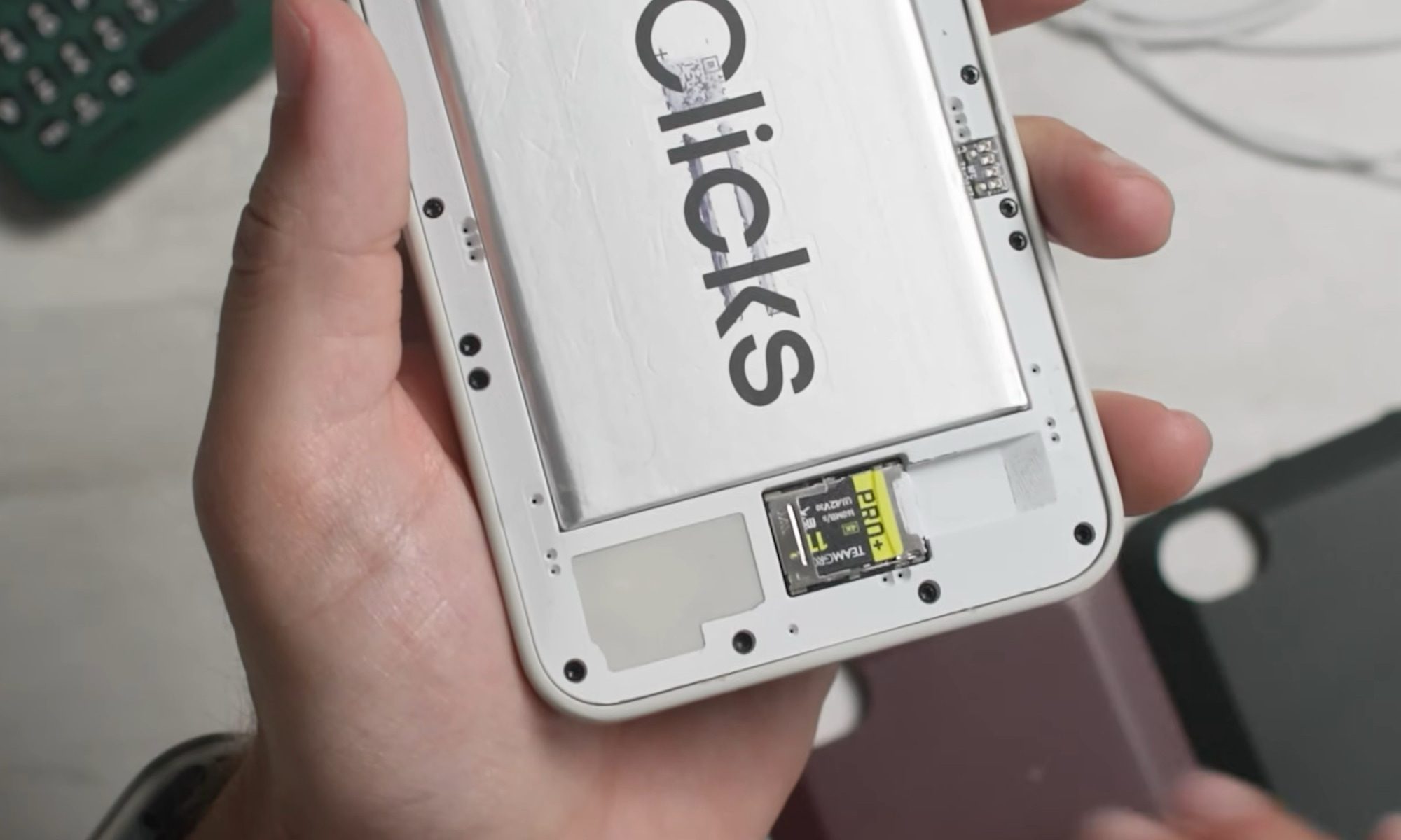 Clicks Communicator microSD card