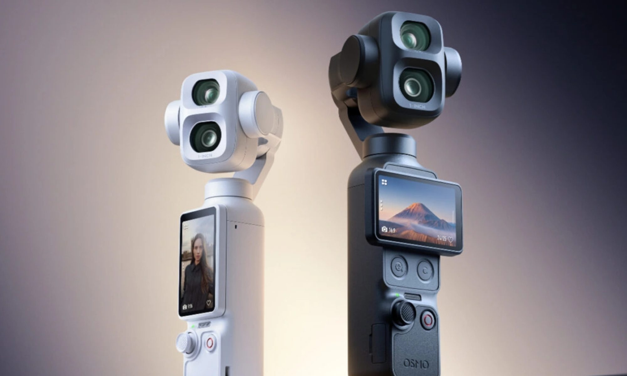 DJI's Osmo Pocket 4P packs two cameras and a 1,000-nit OLED screen