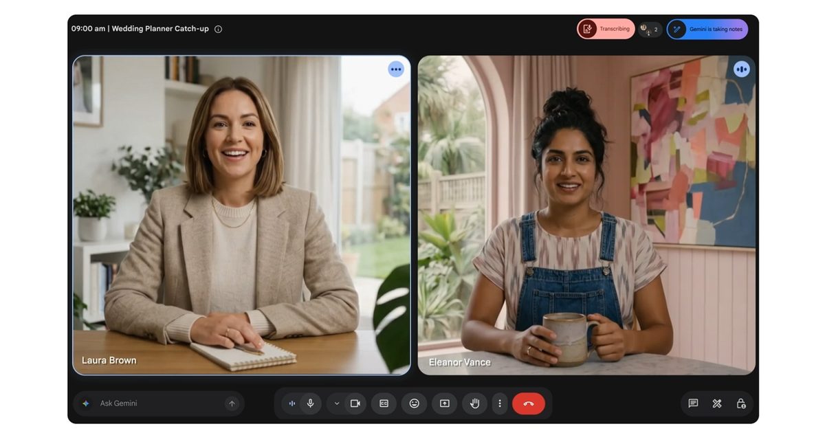 Gemini will now take notes for you in Google Meet for you, if you the minimum $20 AI tax