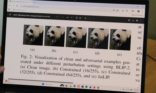 JaiLIP AI chatbot exploit image