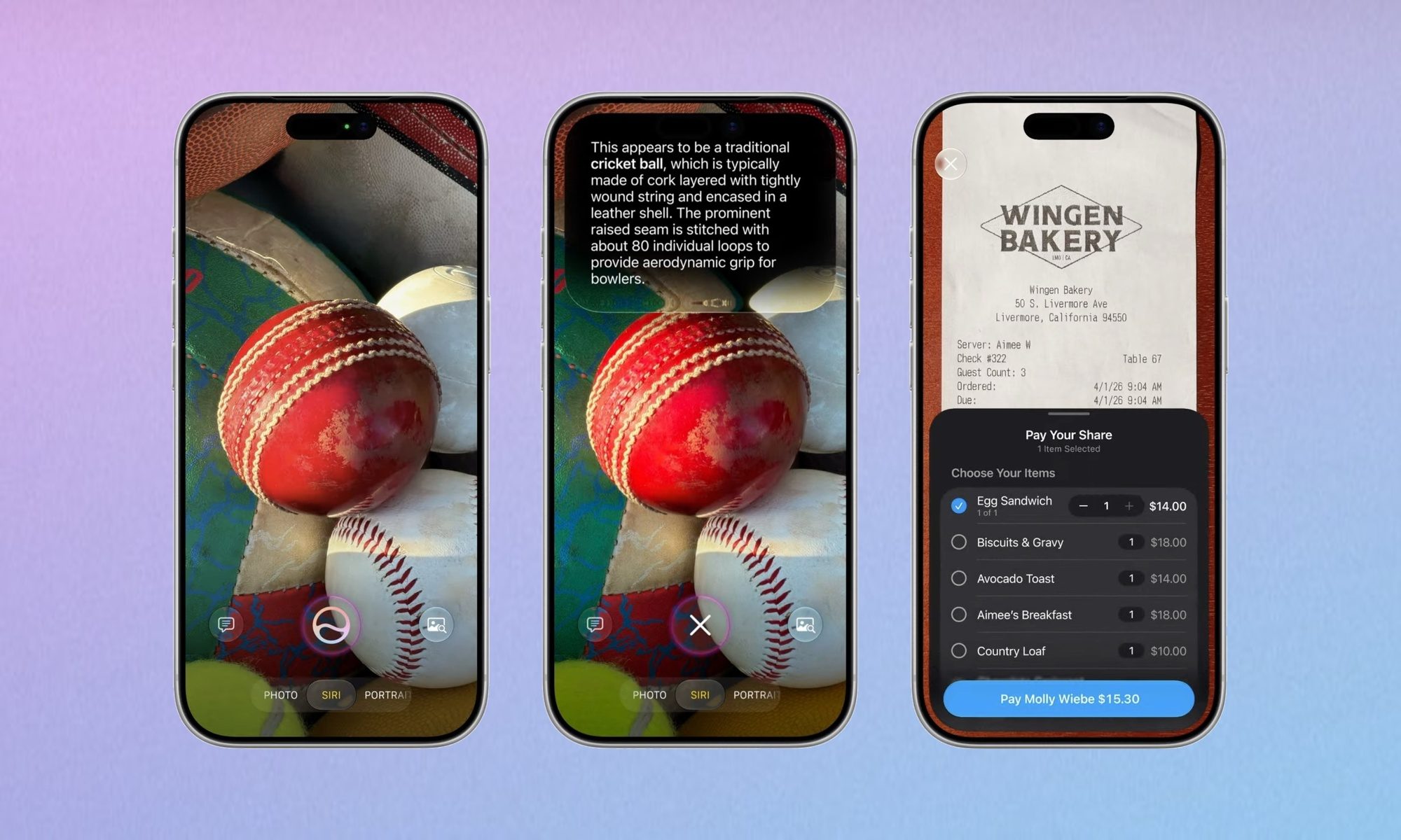 Siri in camera features in iOS 27