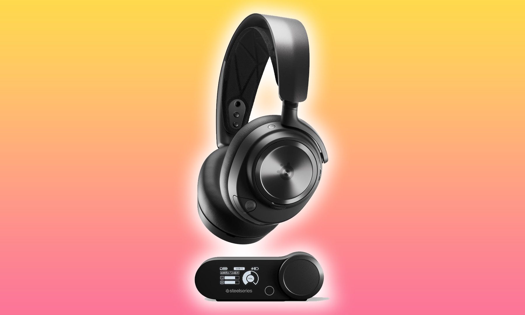SteelSeries Arctis Nova Pro 多系統無線遊戲耳機
