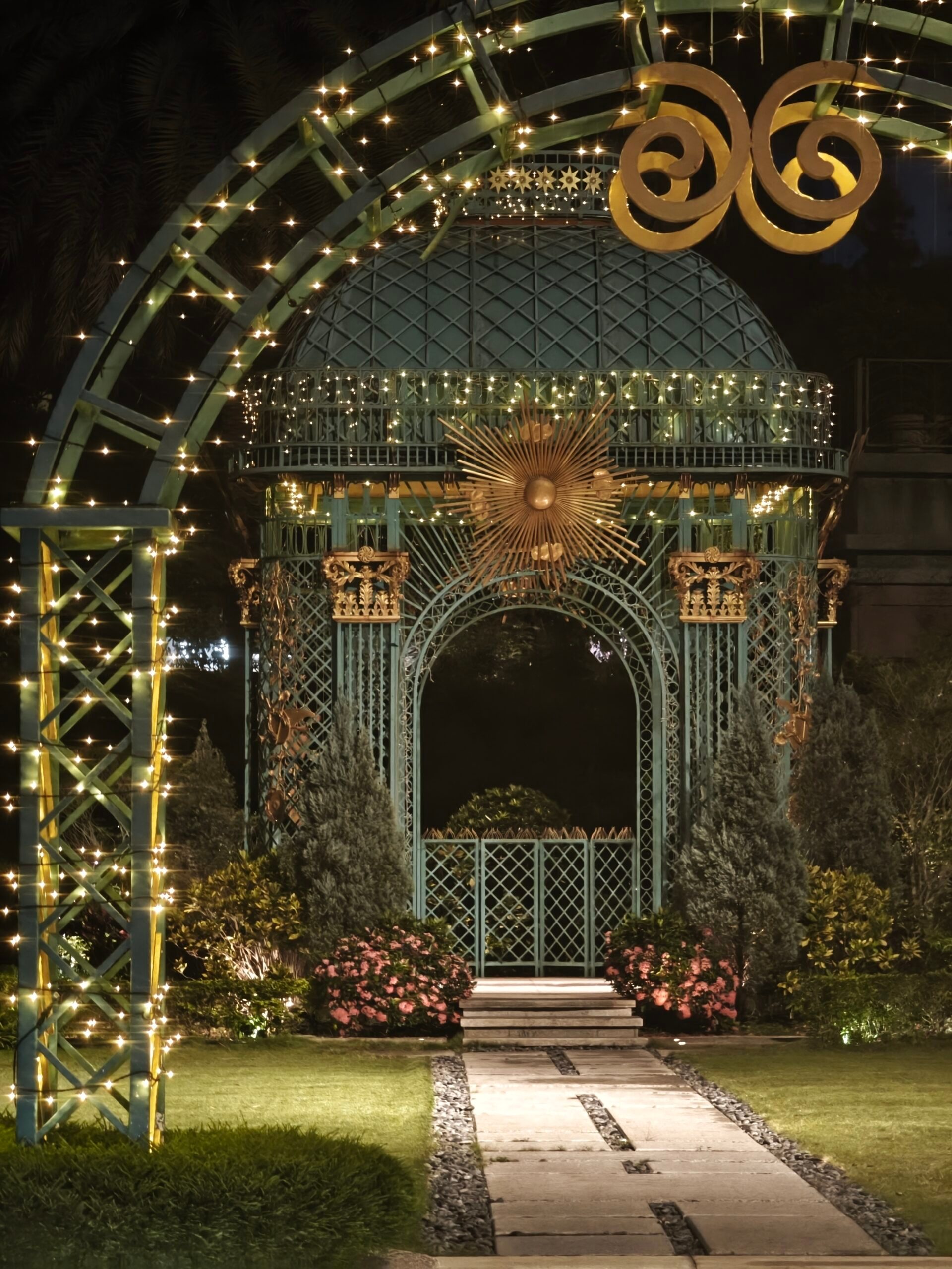 Arch, Architecture, Garden