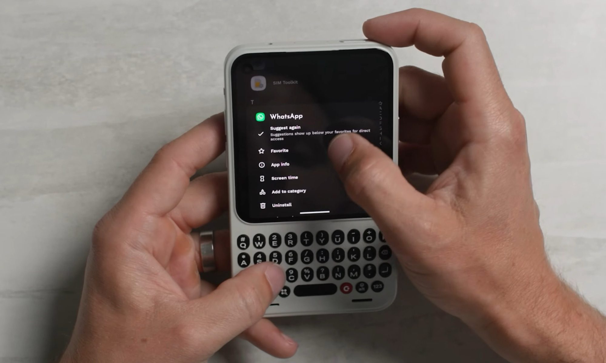 adding apps to favorite