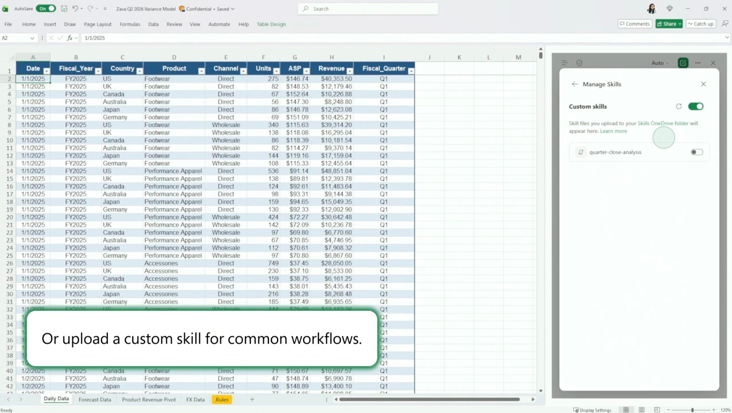 copilot-for-excel-finance-custom-skills