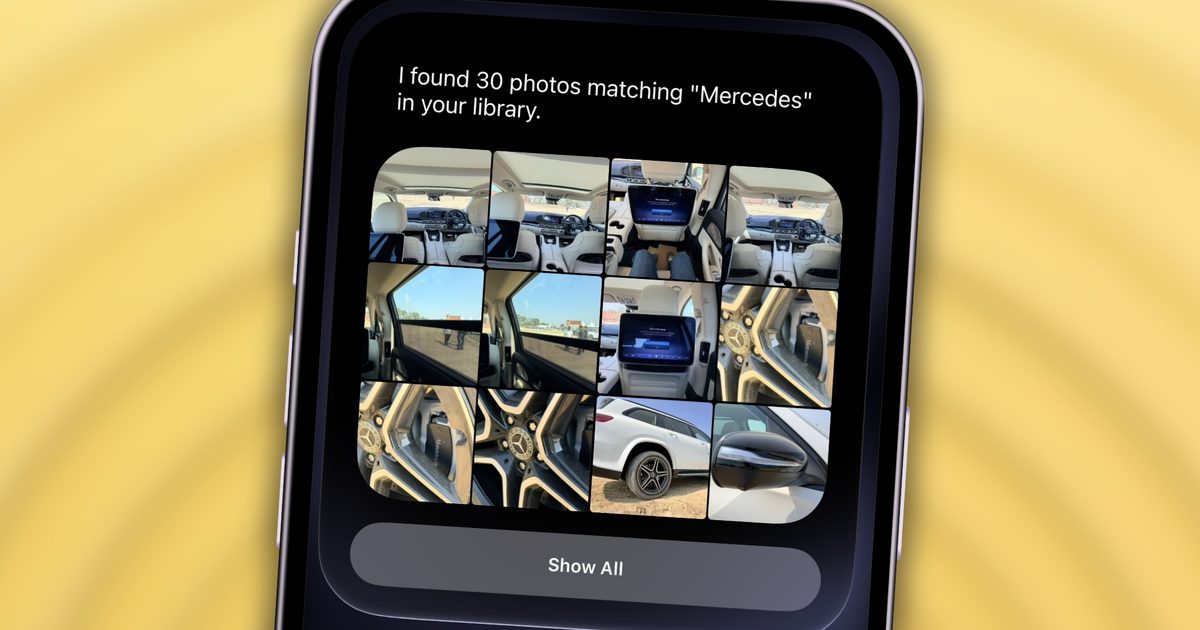 使用 iOS 27 中的 Siri AI 尋找照片變得更加容易,我不再滾動