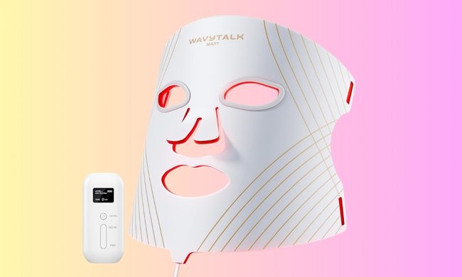 red light therapy with remote