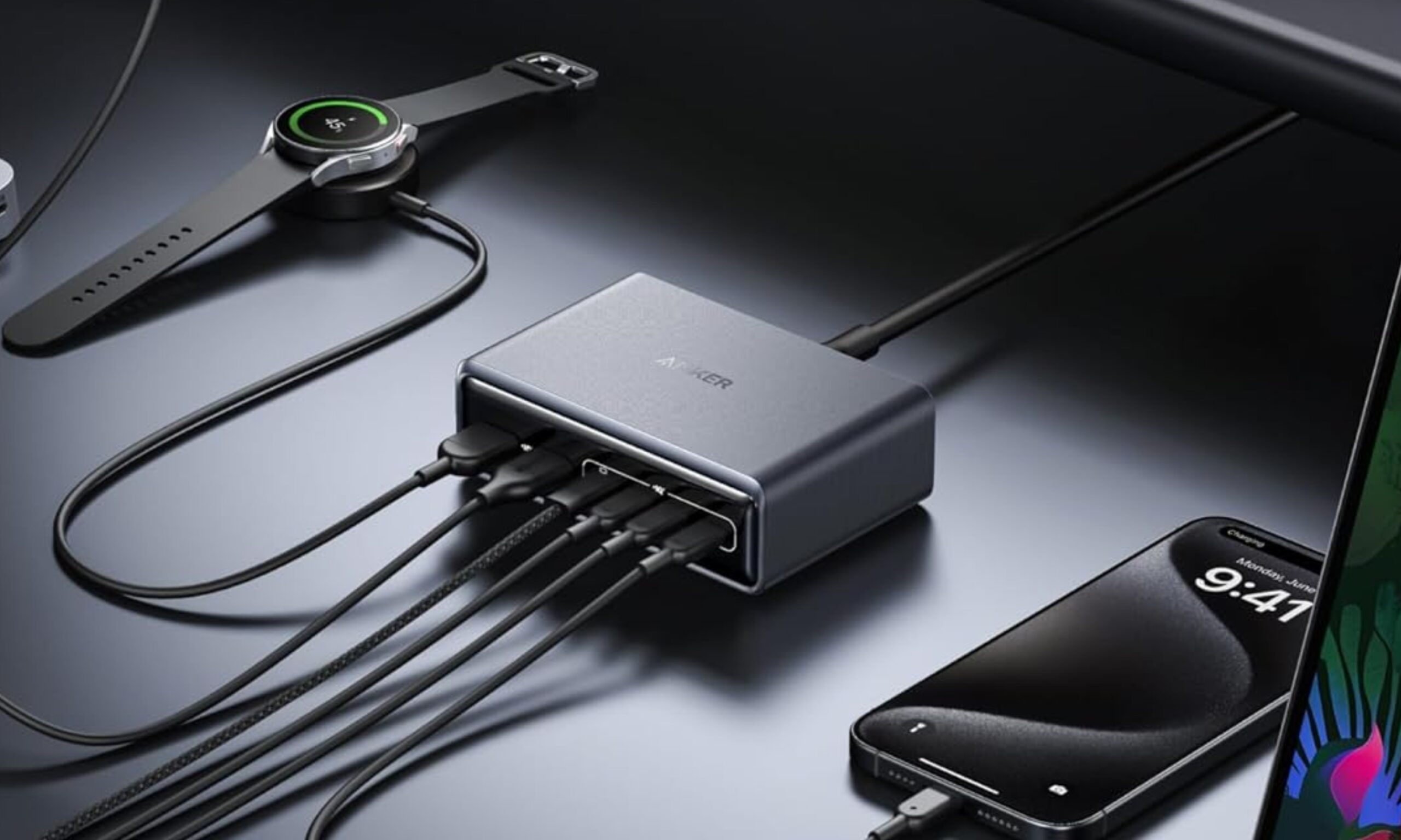 Adapter, Electronics, HardwareAnker Prime Charging Station 200W.