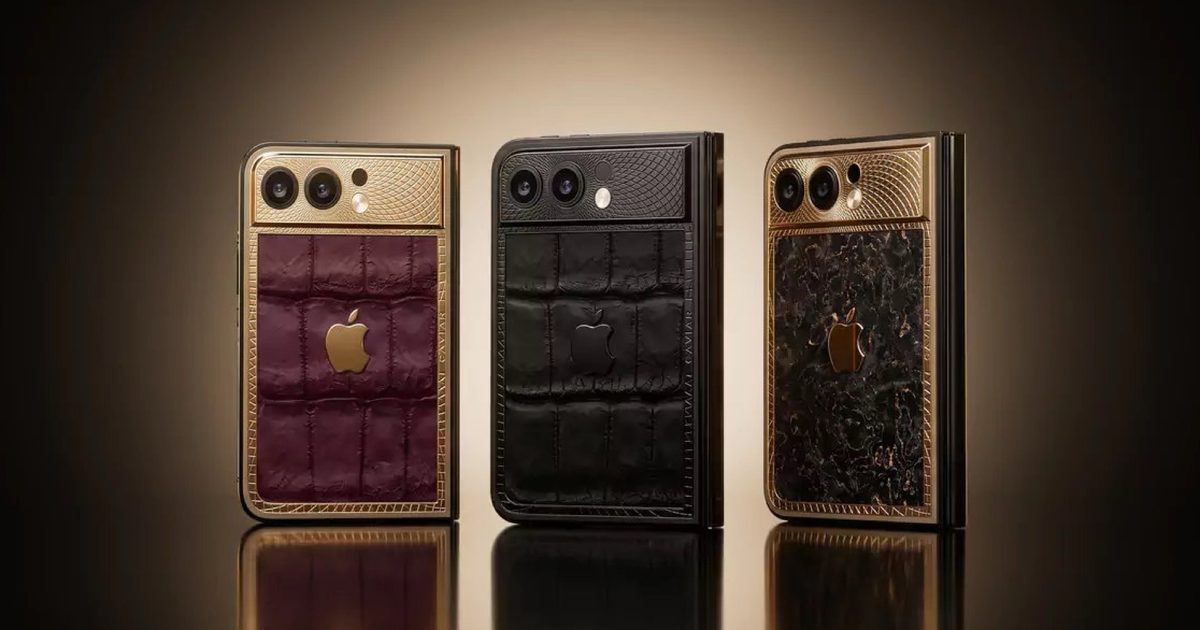 Ahead of Apple, Caviar is showing off the foldable iPhone Ultra with a tinge of luxury Ahead of Apple, Caviar is showing off the foldable iPhone Ultra with a tinge of luxury