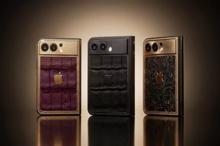 Ahead of Apple, Caviar is showing off the foldable iPhone Ultra with a tinge of luxury