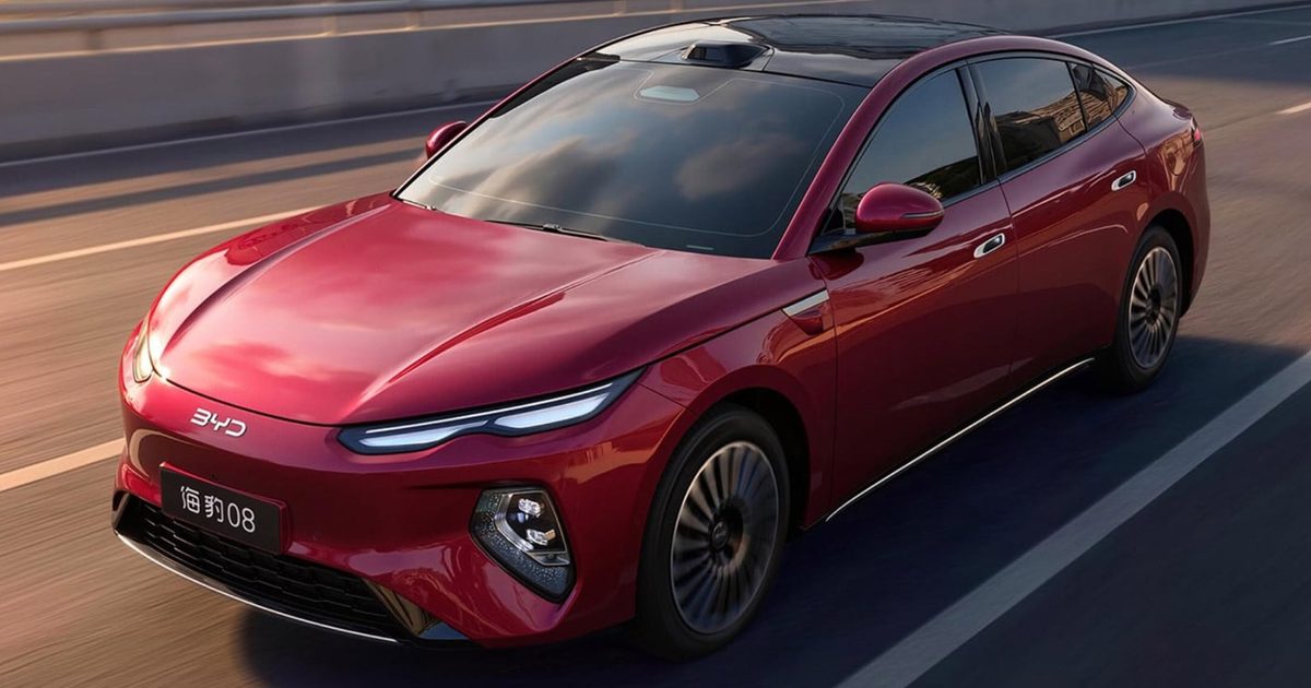 BYD Seal 08 makes a splash for under K, and It gives the Tesla Model 3 a run for its money BYD Seal 08 makes a splash for under K, and It gives the Tesla Model 3 a run for its money