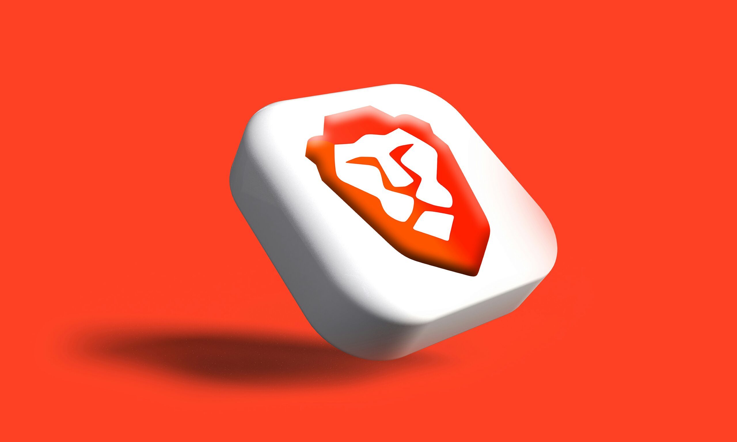 Brave browser 3D logo