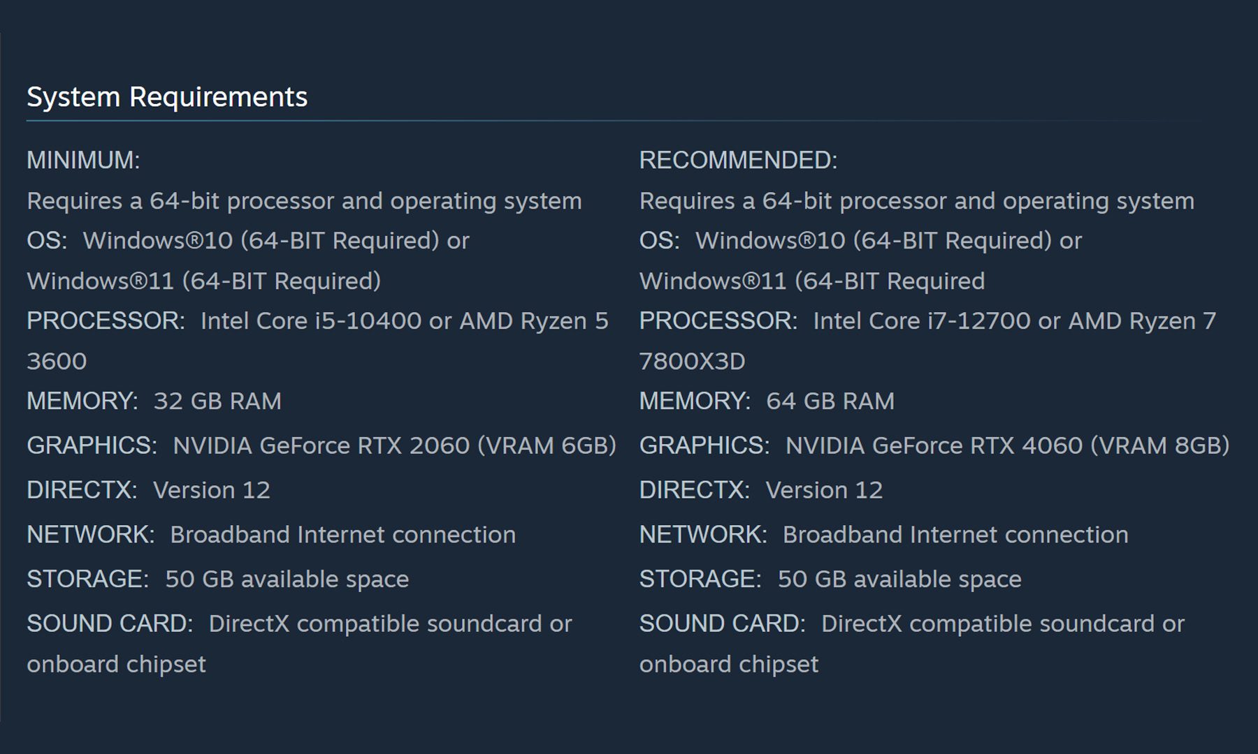 Cinder City Steam PC system requirements specs