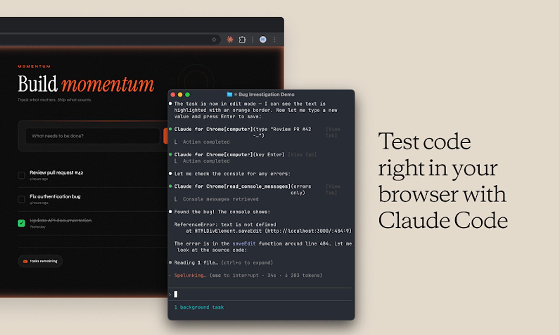 Claude Code Extension for Google Chrome
