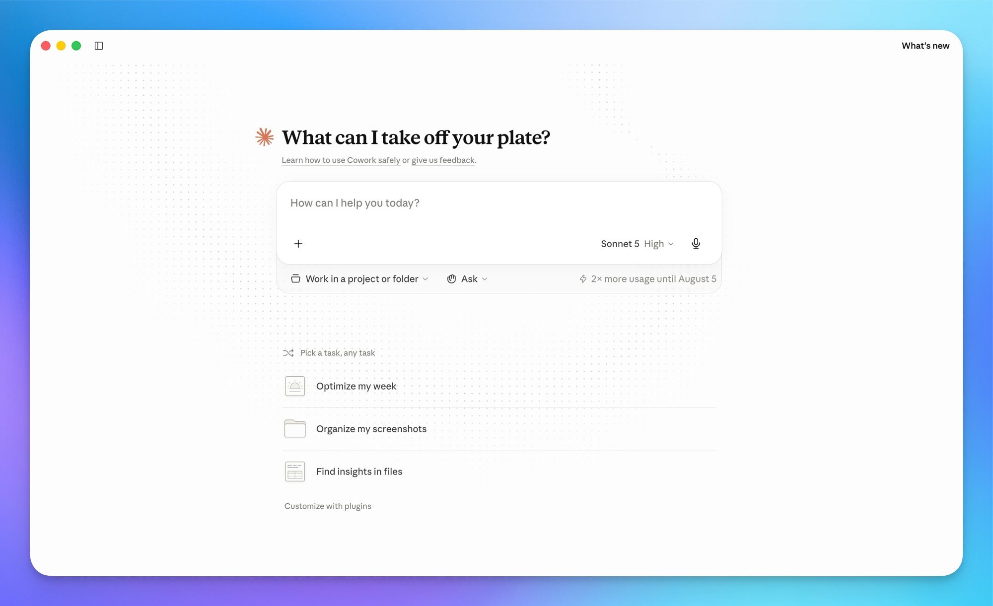 Claude Cowork Mac App