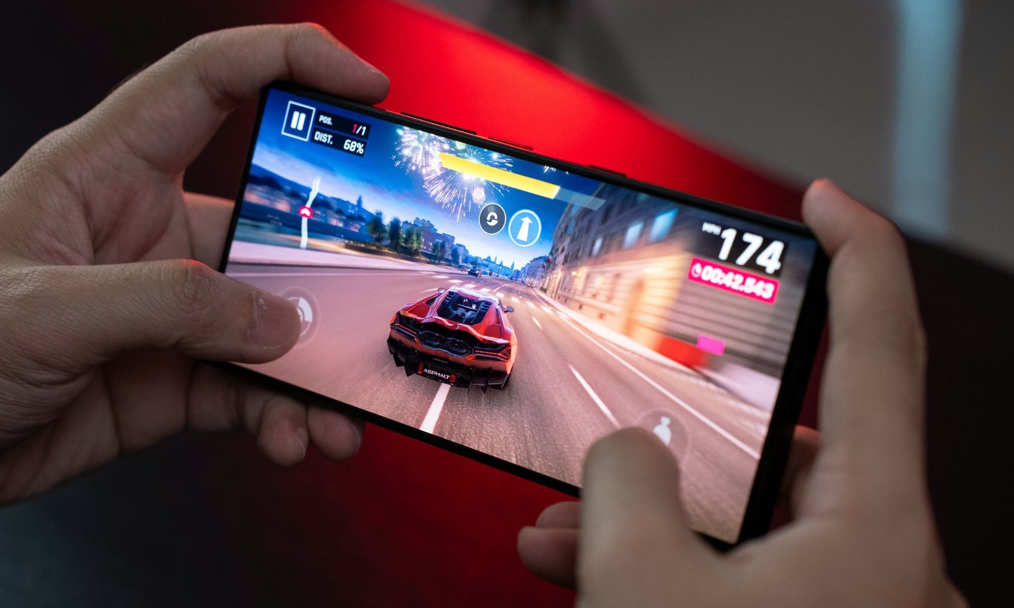 Representative image of mobile gaming